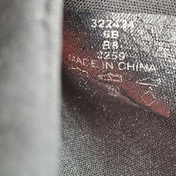 Lands End Sneakers Size 6 B Women Brown Suede Zip Close - Picture 10 of 10